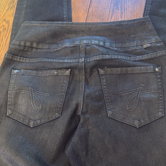 Jag jeans, black/dark denim sz 6 has stretch. NWOT, pockets Inseam 32 - Picture 13 of 16